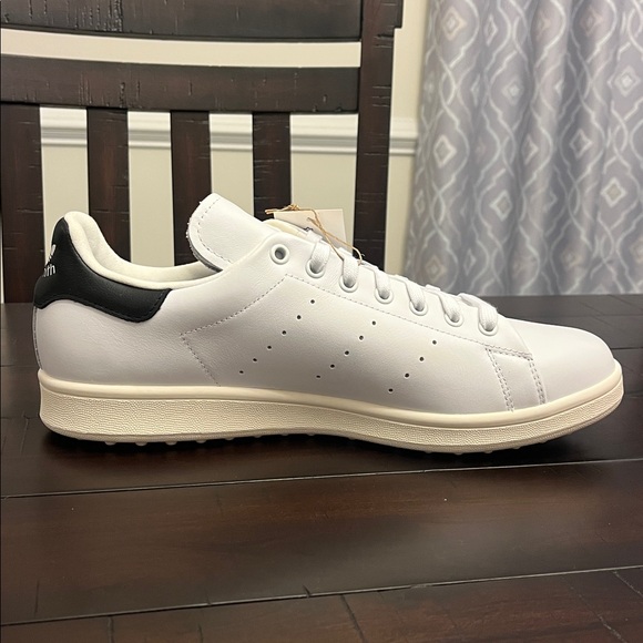 Adidas Stan Smith Spikeless Golf Shoes Sneakers JH6154 white black Mens Sizes main image 7